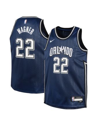 Franz Wagner 22 Orlando Magic 2023/24 City Edition Swingman YOUTH Jersey - Navy