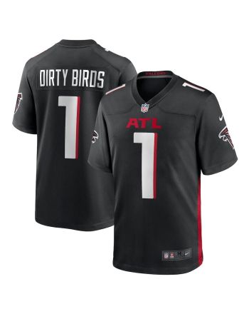 Dirty Birds 1 Atlanta Falcons Game Men Jersey - Black