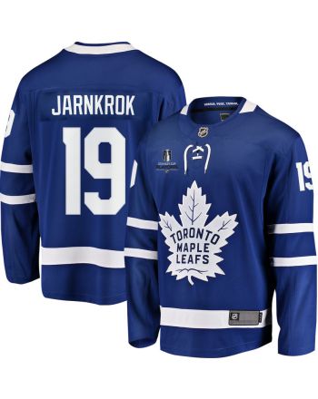 DCalle Jarnkrok 19 Toronto Maple Leafs Stanley Cup 2023 Playoffs Patch Home Breakaway Men Jersey - Blue