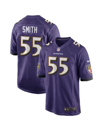 Baltimore Ravens Za'Darius Smith 55 Game Jersey - Purple Jersey