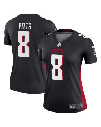 Kyle Pitts 8 Atlanta Falcons Women's Legend Jersey - Black