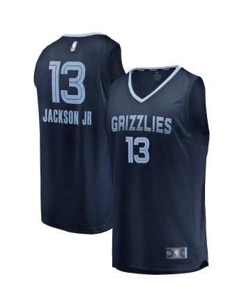 Jaren Jackson Jr. 13 Memphis Grizzlies Fast Break Men Jersey-Icon Edition-Navy