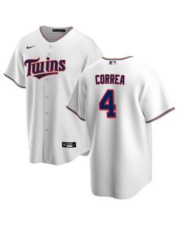 Carlos Correa 4 Minnesota Twins Home Jersey - White Jersey