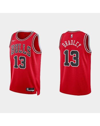 Chicago Bulls 13 Tony Bradley 2022-23 Icon Edition Red Men Jersey