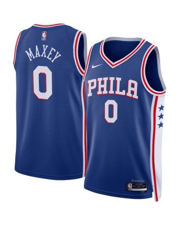 Tyrese Maxey 0 Philadelphia 76ers 2022/23 Swingman Jersey - Icon Edition - Royal