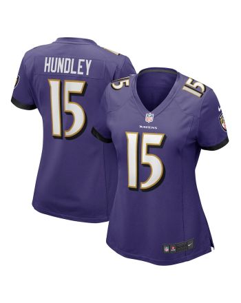 Brett Hundley Baltimore Ravens Women's Player Game Jersey - Purple