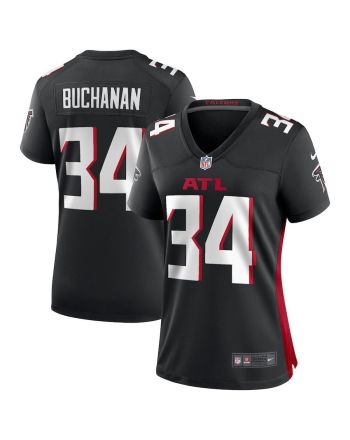 Ray Buchanan 34 Atlanta Falcons Women's Retired Game Jersey - Black