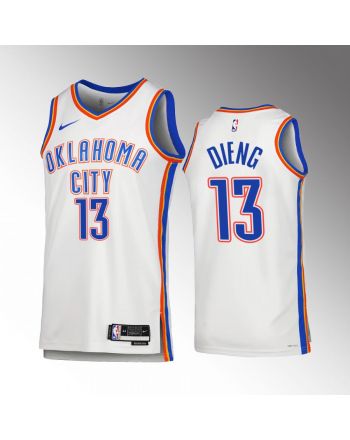 Oklahoma City Thunder Ousmane Dieng 13 2022-23 Association Edition White Jersey