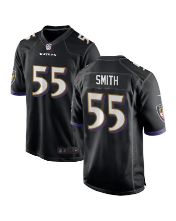 Baltimore Ravens Za'Darius Smith 55 Alternate Game Jersey - Black Jersey