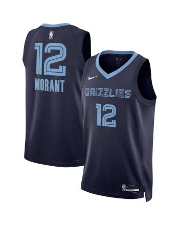 Ja Morant 12 Memphis Grizzlies Men 2022/23 Swingman Jersey - Icon Edition