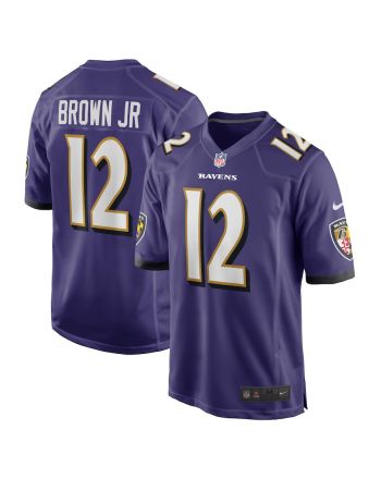 Anthony Brown Baltimore Ravens Player Game Jersey - Purple