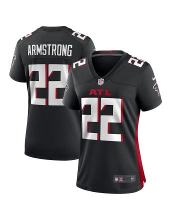 Cornell Armstrong 22 Atlanta Falcons Women's Team Game Jersey - Black