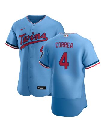 Minnesota Twins Carlos Correa 4 Alternate Jersey - Powder Blue Jersey