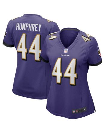 Marlon Humphrey Baltimore Ravens Women's Game Player Jersey - Purple