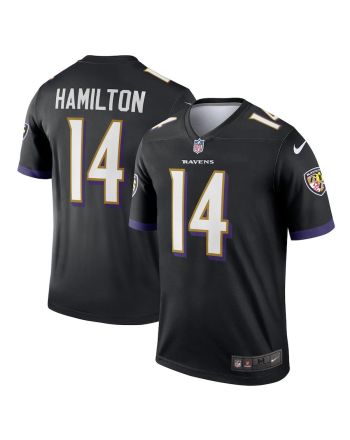 Kyle Hamilton 14 Baltimore Ravens Legend Jersey - Black