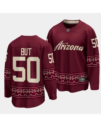 Daniil But #50 Arizona Coyotes 2023 NHL Draft Alternate Men Jersey