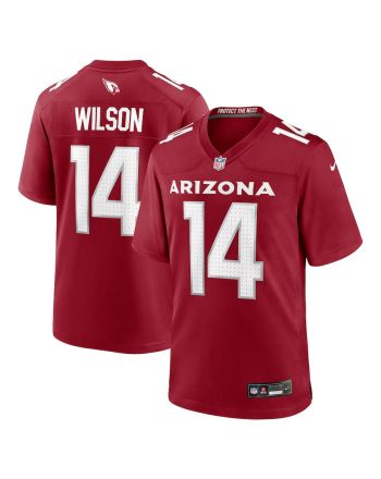 Michael Wilson 14 Arizona Cardinals Men Team Game Jersey - Cardinal