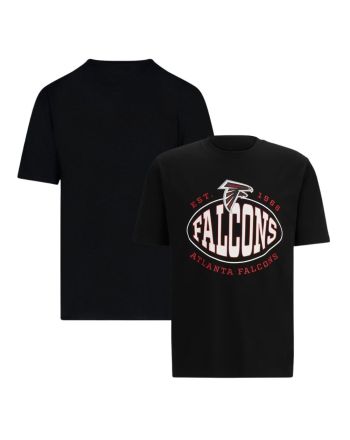 Atlanta Falcons Est.1966 Trap T-Shirt - Black