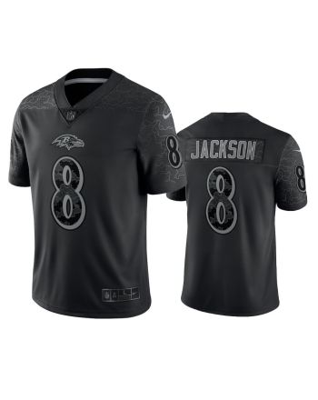 Mark Andrews 8 Baltimore Ravens Black Reflective Limited Jersey - Men