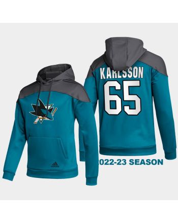 San Jose Sharks 65 Erik Karlsson 2022-23 Stylish Black Hoodie Pullover