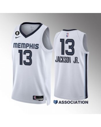 Jaren Jackson Jr. 13 Memphis Grizzlies 2022-23 Association Edition White Jersey