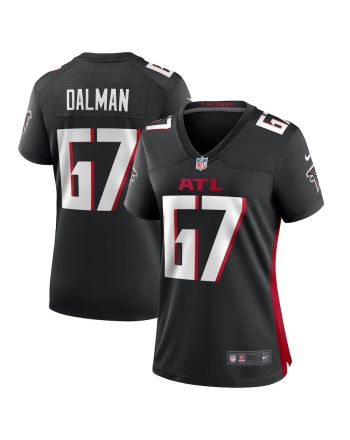 Drew Dalman 67 Atlanta Falcons Women's Game Jersey - Black