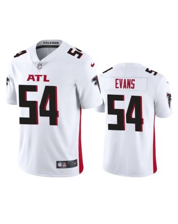 Atlanta Falcons Rashaan Evans 54 White Vapor Limited Jersey