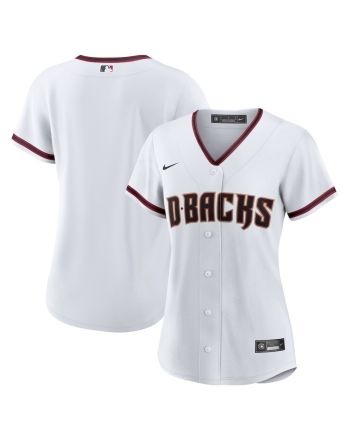 Arizona Diamondbacks Women's Home Blank Jersey - White