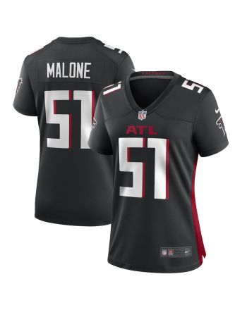 DeAngelo Malone Atlanta Falcons Women's Game Player Jersey - Black