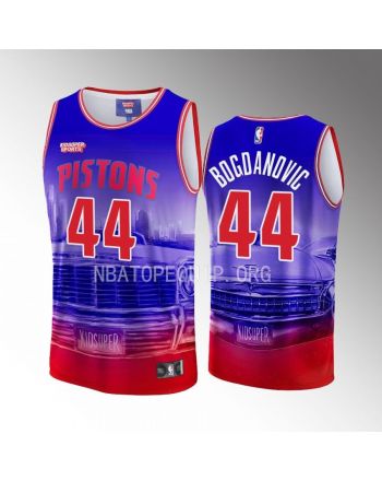 Bojan Bogdanovic 44 Detroit Pistons NBA & KidSuper Studios Unisex Hometown Jersey