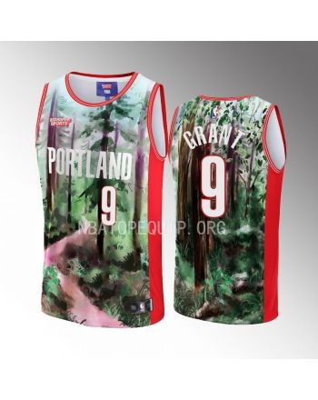 Jerami Grant 9 Portland Trail Blazers NBA & KidSuper Studios Unisex Hometown Jersey