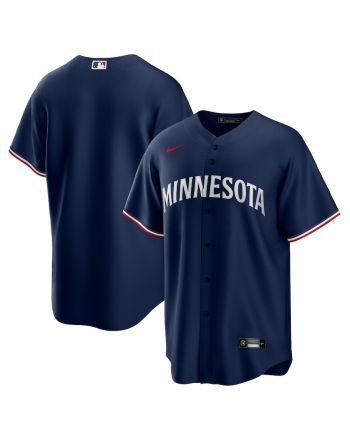 Minnesota Twins Alternate Team Logo Men Jersey - Navy