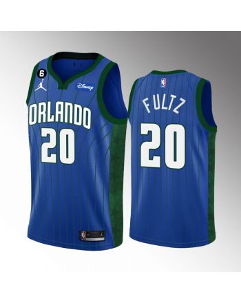 Orlando Magic Markelle Fultz 20 2022-23 Statement Edition Blue Jersey Swingman