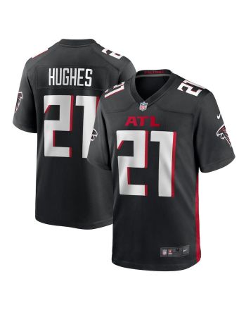 Mike Hughes 21 Atlanta Falcons Men's Team Game Jersey - Black