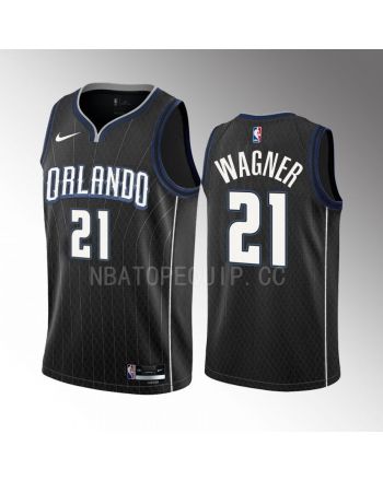 Moritz Wagner 21 2022-23 Orlando Magic Black City Edition Men Jersey Swingman