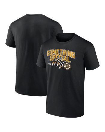 Boston Bruins 2023 Stanley Cup Playoffs Driven T-Shirt - Black