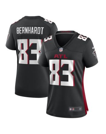 Jared Bernhardt Atlanta Falcons Women's Game Player Jersey - Black