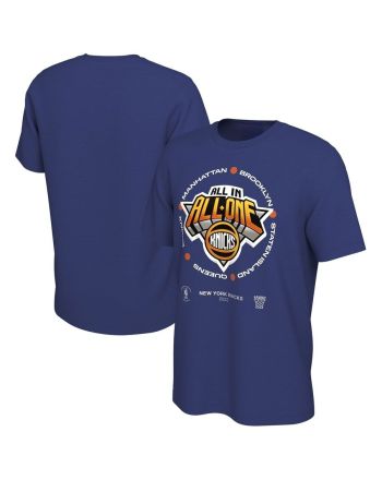 New York Knicks 2023 NBA Playoffs Mantra T-Shirt - Royal