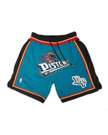 Retro Detroit Pistons NBA Retro Shorts - Blue