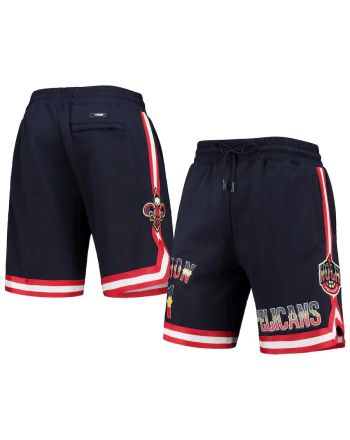 Zion Williamson 1 New Orleans Pelicans Navy Team Player Shorts - Men