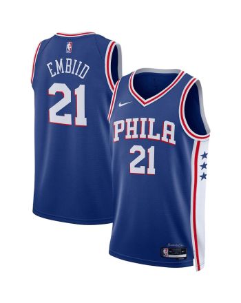 Joel Embiid 21 Philadelphia 76ers 2022/23 Swingman Jersey - Icon Edition - Royal