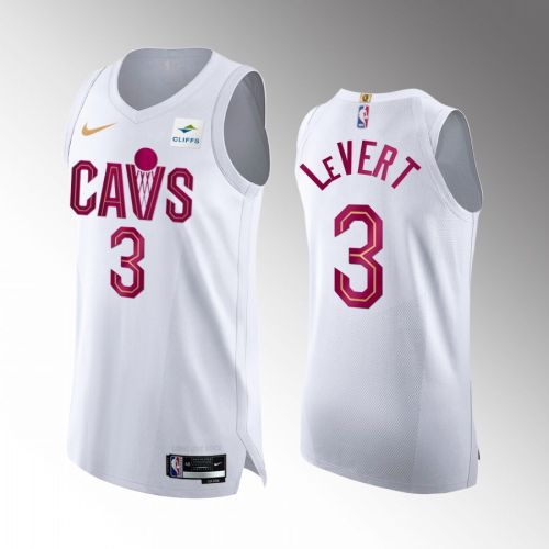 Cleveland Cavaliers Caris LeVert 3 2022-23 Association Edition White Jersey