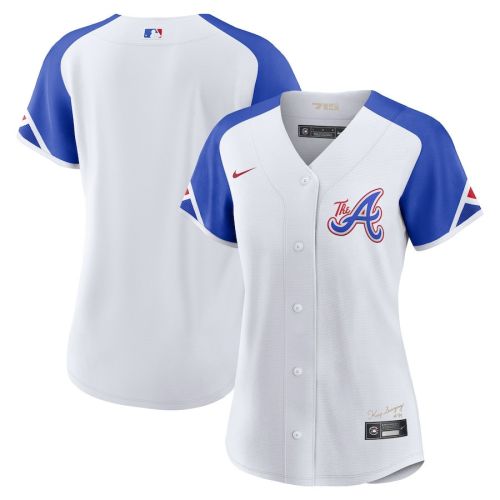 Atlanta Braves 2023 City Connect Women Jersey - White