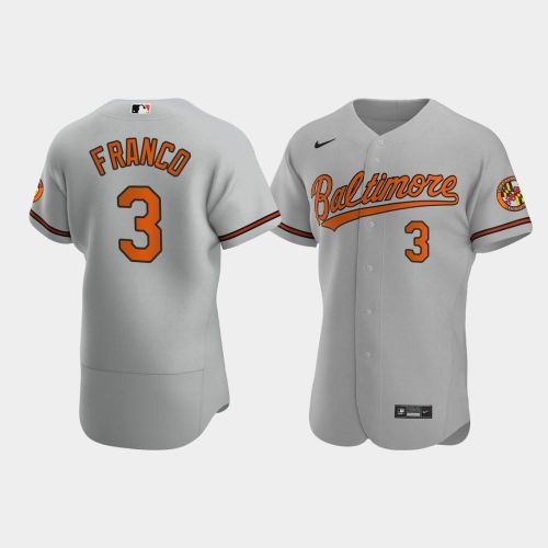 Maikel Franco 3 Baltimore Orioles Gray Road Jersey Jersey