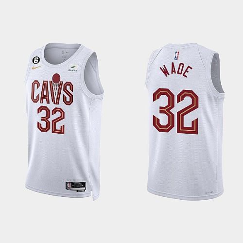 Cleveland Cavaliers 32 Dean Wade 2022-23 Association Edition White Men Jersey