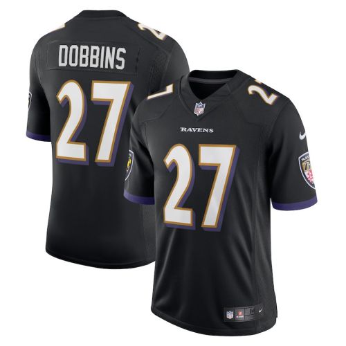 J.K. Dobbins 27 Baltimore Ravens Vapor Limited Jersey - Black