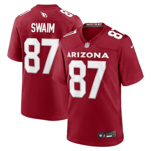 Geoff Swaim 87 Arizona Cardinals Men Team Game Jersey - Cardinal