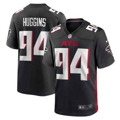 Albert Huggins 94 Atlanta Falcons Game Men Jersey - Black