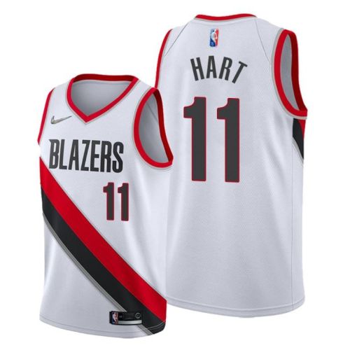 Portland Trail Blazers 11 Josh Hart 2022 Association Edition Jersey White - Men Jersey