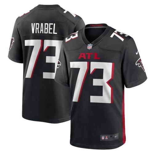 Tyler Vrabel 73 Atlanta Falcons Men Game Jersey - Black